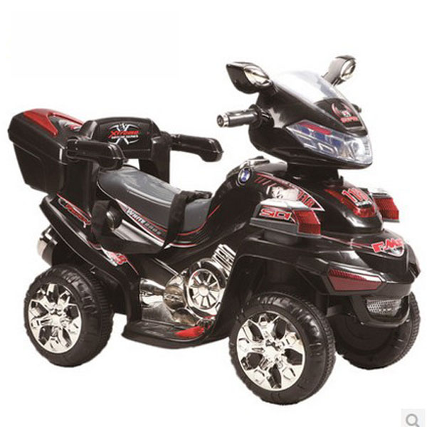 5Cgo 14493509105 兒童電動車摩托車遙控四輪兒童遙控車寶寶電動車玩具 WXP80400