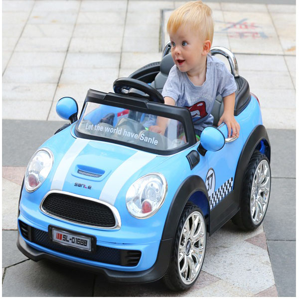 5Cgo 37250086264 兒童電動車汽車寶馬MINI可遙控汽車玩具四輪兒童車寶寶車 WXP84500