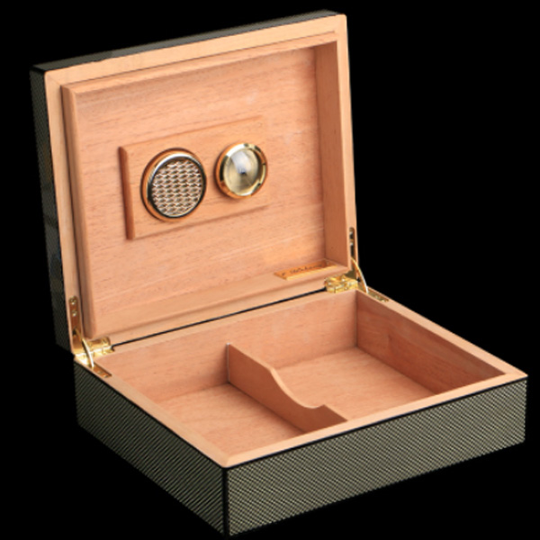 5Cgo 41988433880 進口碳纖維雪茄保濕盒雪松木雪茄櫃雪茄盒進口櫃煙盒高檔歐式雪茄盒  WXP05200
