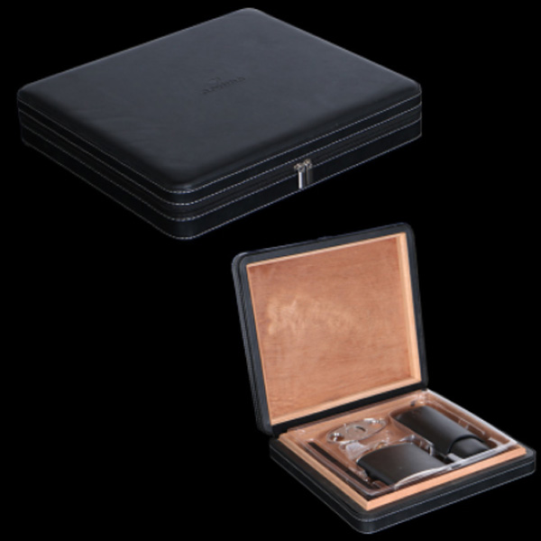 5Cgo 19352953293 羊皮雪茄盒限量款保濕雪茄櫃保濕雪茄盒進口櫃煙盒高檔歐式雪茄盒 WXP01300