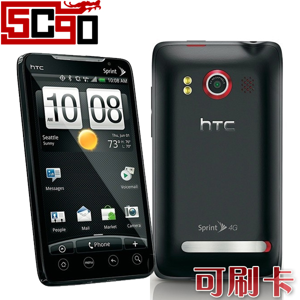 5Cgo Sprint 定製版 HTC EVO 4G CDMA 4.3吋電容屏3G wifi智慧型手機 可建立wifi熱點  P05800