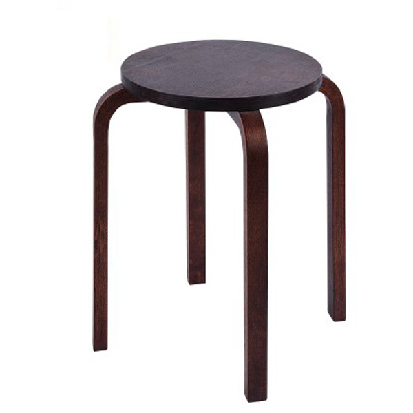 5Cgo 14550284365 小凳子圓凳實木質加固餐桌凳宜家板凳高凳矮獨凳簡易黑非塑料客廳書房小吧檯組裝椅子板凳家具 CHX56000