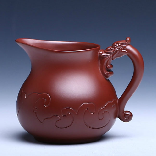 5Cgo 43233052008 紫砂公道杯奶杯如意龍公道杯茶杯茶文化茶禮儀茶具泡茶壺茶葉罐 LAY81100