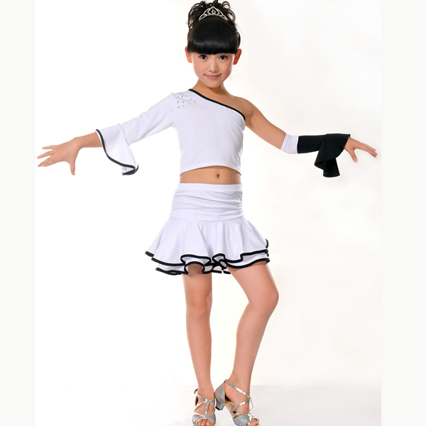 5Cgo  44606612426 少兒拉丁舞兒童服流蘇拉丁舞比賽服裝演出服練功服    拉丁舞裙  GSX57000