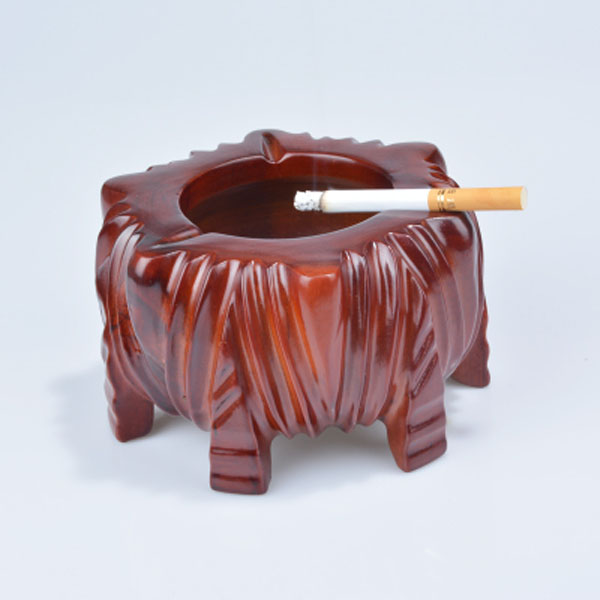 5Cgo 44819094903 越南楠木煙灰缸創意個性時尚商務禮品紅木高檔根雕煙灰缸花梨木雞翅木煙具  LAY83000