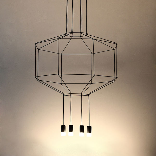 5Cgo 41636772138 名師設計米蘭時尚作品幾何百變造型線條LED工程裝飾吊燈具複刻版   LKM29110