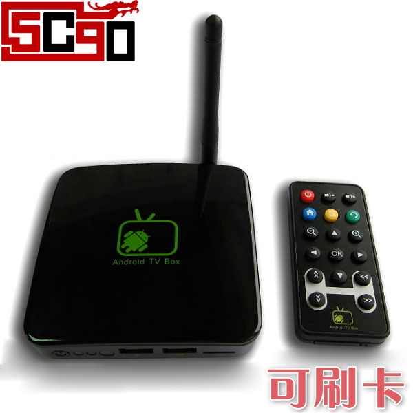 5Cgo 安卓android TV BOX盒 穀歌智慧型網路播放機 客廳電腦 android2.3 WIFI P00300