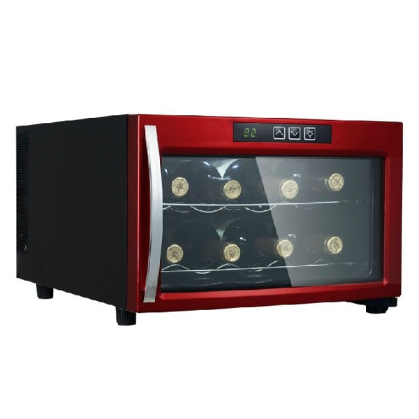 5Cgo 37049753518 JC-23AJ 電子紅酒櫃恒溫小冰箱家用小型迷你冷藏櫃展示櫃冰吧酒店飯家廚房客廳電器 220V AGL99300