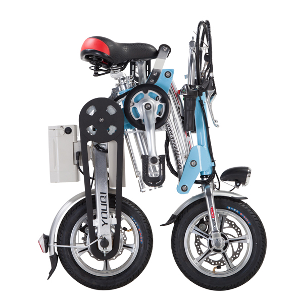 5Cgo 38524566359 悠騎折疊自行車腳踏變速電動車多功能锂電單車折疊電動車電動滑板車 WXP08730