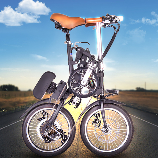 5Cgo 43827210356 美國GWB折疊電動車锂電池電動自行車超輕迷你代步車折疊自行車 WXP08430