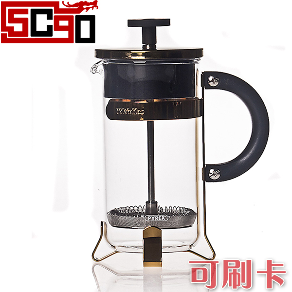 5Cgo 法式濾壓壺/咖啡壺/沖茶器/泡茶壺 大小二款尊貴之選P06200