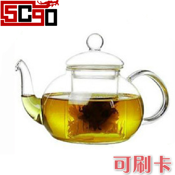 5Cgo 42972574521 玻璃茶具玻璃壺 綠茶壺 花茶水果茶 FH-205 大壺1200ML加大號家用大壺 P59000