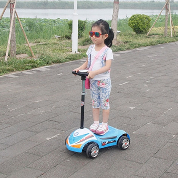 5Cgo 522606955742 兒童電動滑板車電瓶車迷你平衡代步車玩具汽車音樂閃光3-10歲 WXP83200