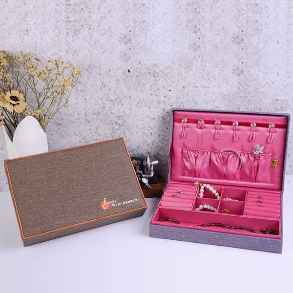 5Cgo 521112861211 首飾盒 木質戒指盒 公主項鏈收納盒 高檔珠寶盒 複古飾品盒 GSX29000