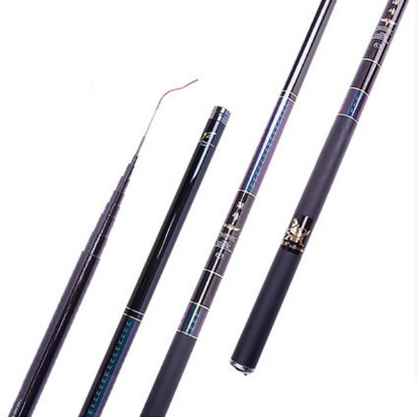 5Cgo 40609250988 短節碳素溪流竿釣魚竿8米超輕超硬手杆套裝漁具魚竿 3.6米 WXX97000