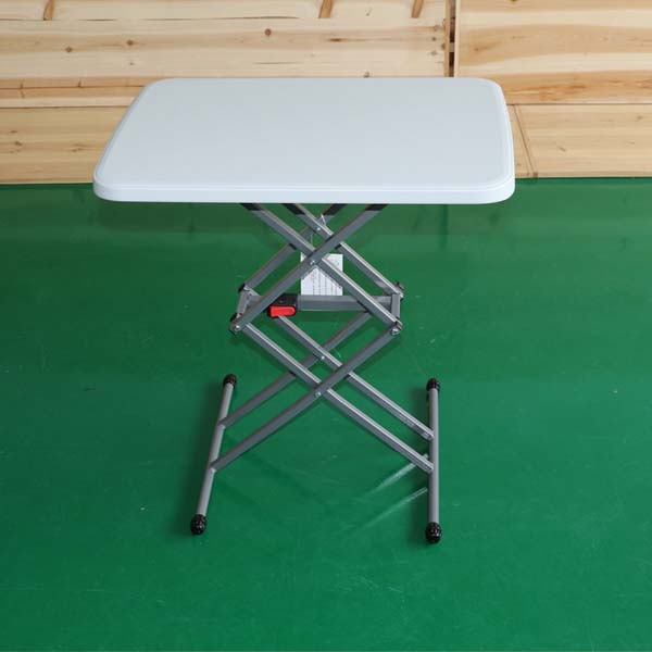 5Cgo 525878267245 戶外擺攤折疊桌椅套裝 便攜式可升降鋁合金燒烤餐桌 WXX89100