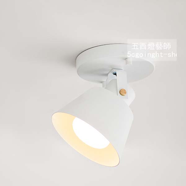 5Cgo 44712597618 現代簡約創意led吸頂燈時尚韓式客廳臥室過道吧臺燈具  LYP811