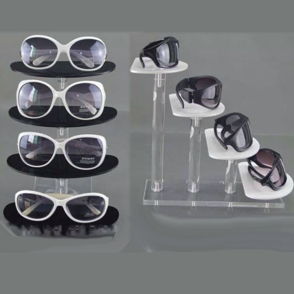 5Cgo 39477940539 壓克力墨鏡太陽眼鏡展示架陳列架首飾架樓梯層飾品架百貨櫃台銷售-四層 AGL06000