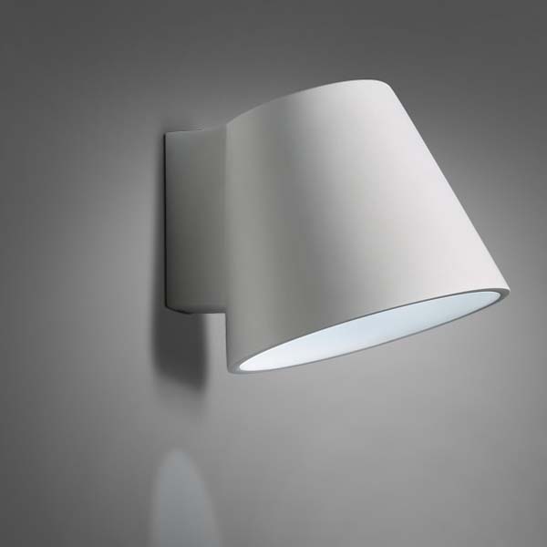 5cgo  539647512726 現代簡約北歐風格創意個性走廊過道臥室床頭白色石膏壁燈   LYP99100