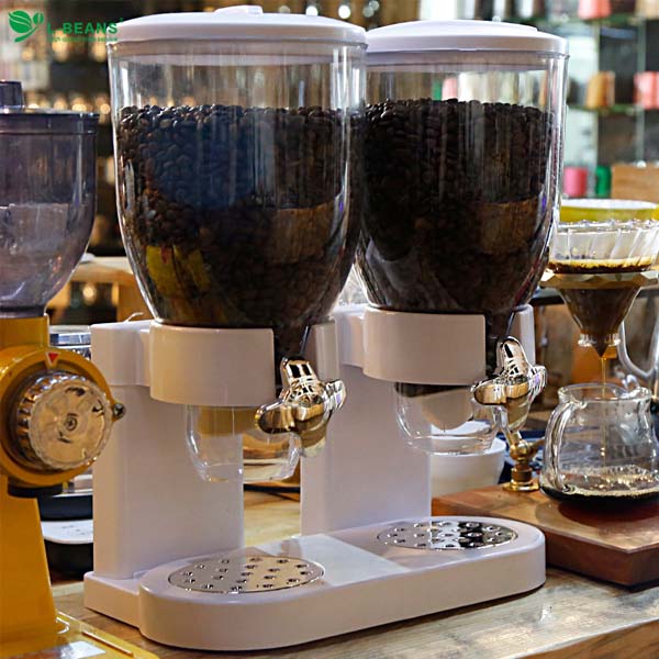 5Cgo 543934475537 咖啡豆展示架茶葉展示架咖啡廳專用咖啡逗密封罐掛壁式展示架多用途通用-單桶 XMJ86000