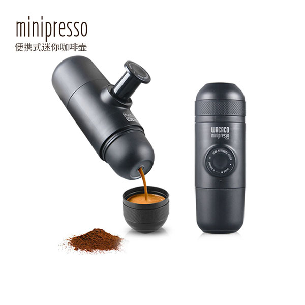 5Cgo 3273834320980 WACACO便攜式咖啡機意式濃縮手壓戶外膠囊Minipresso迷你咖啡壺（咖啡粉版/膠囊版）XMJ93400