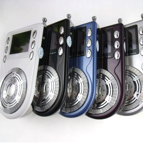 5Cgo  有螢幕MP3 紫光大喇叭MP3老人兒童MP3 MS335-218 FM收音機可外放 CMF06000