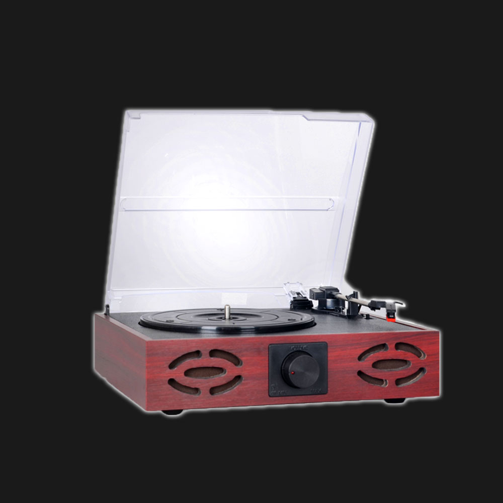 5Cgo 45029183106 燊樂木制老式電唱機復古黑膠唱機 LP 黑膠唱片機仿古留聲機藍牙 PY94200