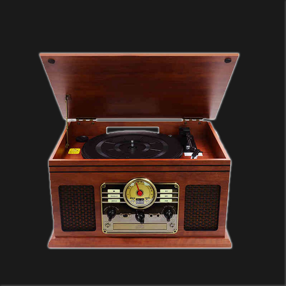 5Cgo 547485808694 理丹 L5201 復古留聲機仿古臺式黑膠唱片機收音機電唱機藍牙音箱 PY99800