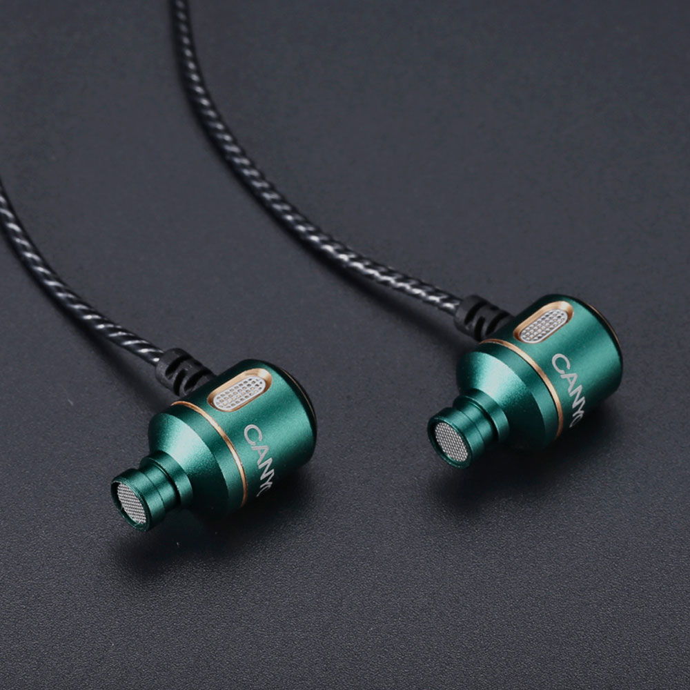 5Cgo 542890560297 德國 CANYON 發燒 HI-FI 入耳式超重低音耳機 DIY 墨綠色耳機 PY95100