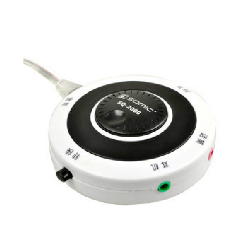5Cgo somic 聲麗 SQ-2000 音訊轉換器 耳機麥克風音響切換器 音箱線控器 C82000