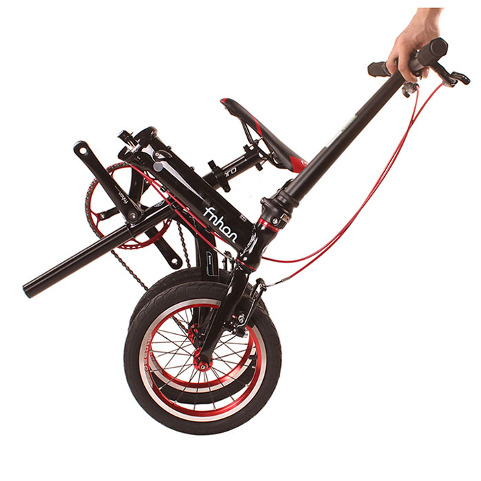 5Cgo 533235547541 14寸折疊自行車全鋁合金 超輕便攜式 成人代駕折疊單車折疊腳踏車輕盈迷你 XMJ99410
