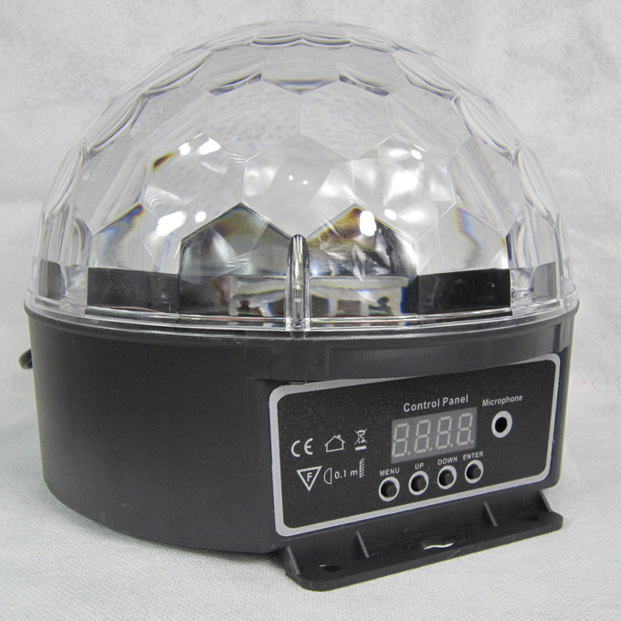 5Cgo  LED 五色蜘蛛網六環水晶魔球 鐳射燈KTV舞臺燈光 C86100