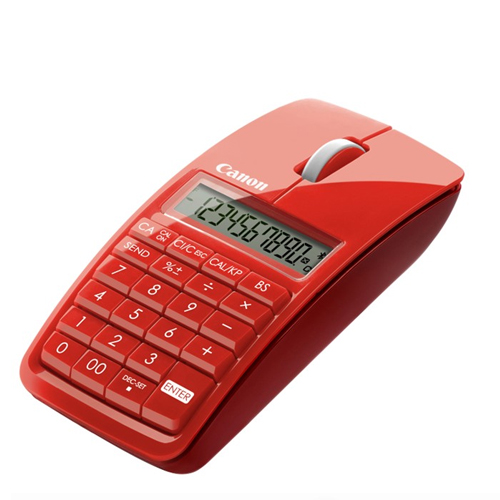 5Cgo 12834573634 佳能藍牙鼠標滑鼠 X Mark I Mouse 計算器+滑鼠+數字鍵盤無線 SHM22200