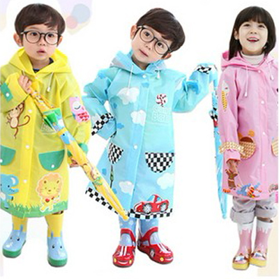 5Cgo  15922364064  兒童卡通雨衣/雨披 韓國時尚小孩寶寶男女童學生雨衣 YAN55000