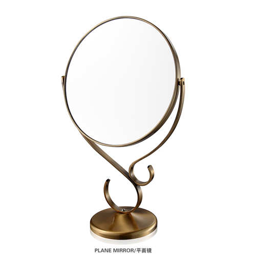 5Cgo 3980529985 鏡子歐式大台式鏡梳妝鏡化妝鏡雙面鏡擺式專櫃 SHM51100