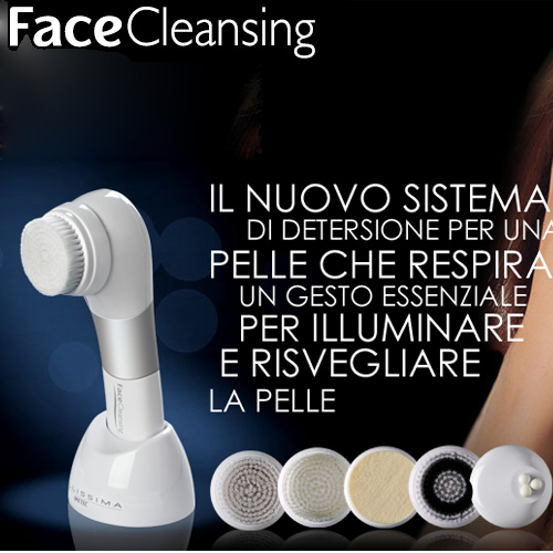 5Cgo 22981168594 意大利新款 超聲波 電動 洗臉刷 潔面儀 洗臉神器 PK Clarisonic SHM99300