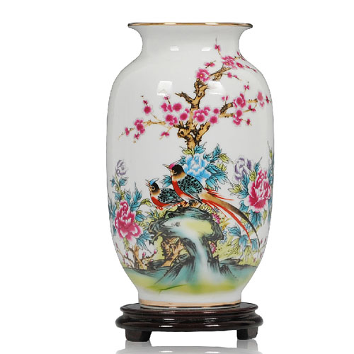 5Cgo 12819931201 景德鎮陶瓷器花瓶 現代時尚簡約家居裝飾工藝品擺設擺件花插 SHM84000