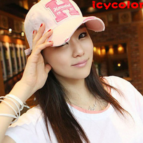 5Cgo 15178445518 icycolor韓國男士女士棒球帽帽子 女 夏天韓版鴨舌遮陽太陽帽 MIK31000
