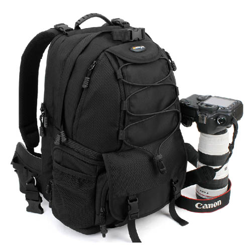 5Cgo 21583344283 攝影包 雙肩 單反相機包 專業數碼相機配件單反背包 雙邊側開相機包 後背包 雙肩包 LXM96300
