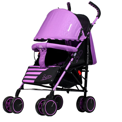5Cgo 26643016525 童車 可折疊平躺避震嬰兒推車 超輕便寶寶傘車BB四輪手推車 MIK9910