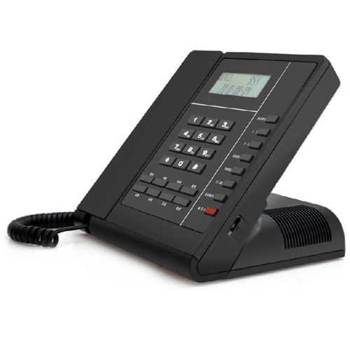 5Cgo 19106562141 平板辦公電話座機 免提 SD卡錄音電話機 家用商務辦公 留言電話座機 SHM88300