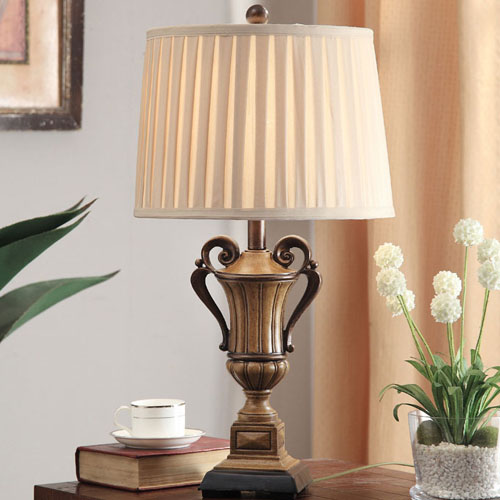 5Cgo 24519560752 美式復古台燈 歐式創意奢華客廳書房臥室床頭燈   SHM95200 