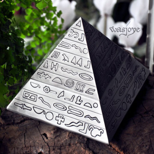 5Cgo 9685050358  經典複古雕刻金字塔木乃伊裝飾煙灰缸  菸灰缸 Pyramid ashtray SHM56000 