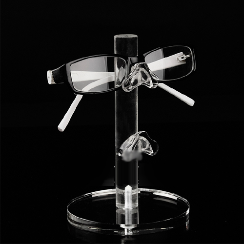 5Cgo 7064770072 眼鏡展示架太陽眼鏡銷售架櫃台壓克力有機玻璃眼鏡道具眼鏡架子 (2層*3個） ZYH06000