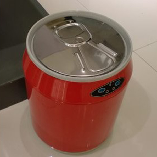 5Cgo 37180213079 衛生間 客廳 廚房自動感應超大號垃圾桶 可樂罐 易拉罐自動垃圾桶  CHX85200