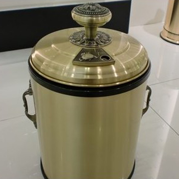 5Cgo 37192024629  時尚 垃圾桶 創意 歐式奢華垃圾桶 茶葉專用 泡茶垃圾桶  CHX07200