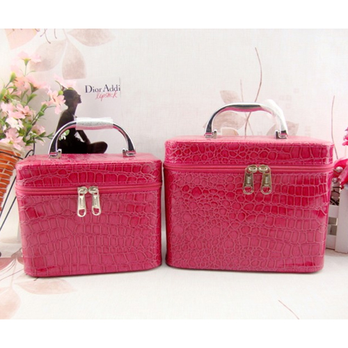5Cgo 14121418637 韓國可愛超大容量化妝包/箱 專櫃品質女包 收納包 手提箱 旅行箱 二件套 MIK86000