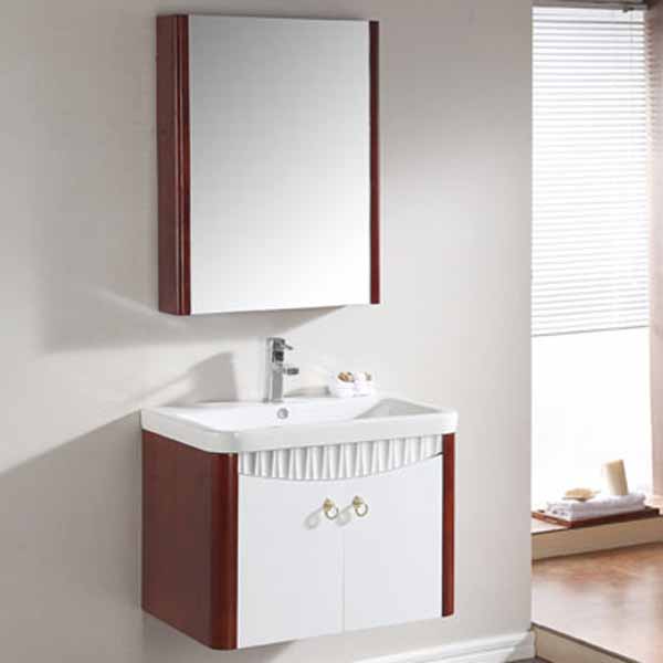 5Cgo  18495206735 浴室櫃組合 正品 橡木衛浴櫃 實木洗手盆櫃  LKM08010