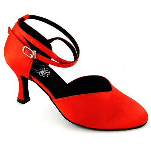 5Cgo 16711662996 成人拉丁舞鞋子女式舞蹈鞋高跟包頭廣場跳舞鞋現代舞鞋 ZXJ62100