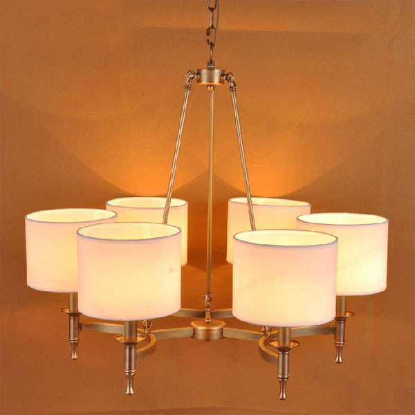 5Cgo   36005955621 美式純銅銅燈 現代簡約客廳餐廳飯廳全銅吊燈 歐式臥室書房燈具  LKM65420